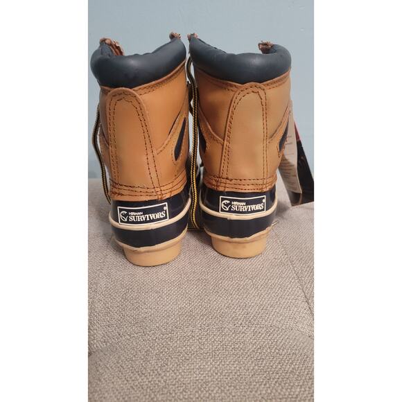 Herman Survivors Thermolite Duck Boots Size 6 Vintage Work Snow Boots NOS - Picture 6 of 13